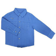 20-82004 Рубашка для мальчика, 2-5 лет, васильковый 20-82004 Рубашка для мальчика, 2-5 лет, васильковый